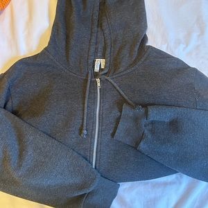 H&M Dark Gray Zip Up. Size XXL